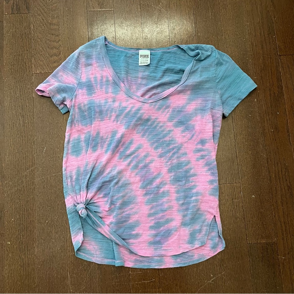 VS PINK Tie dye tshirt